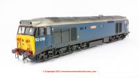 4033 Heljan Class 50 Diesel Locomotive number 50 019 named "Ramilies" in Laira Blue with weathered finish